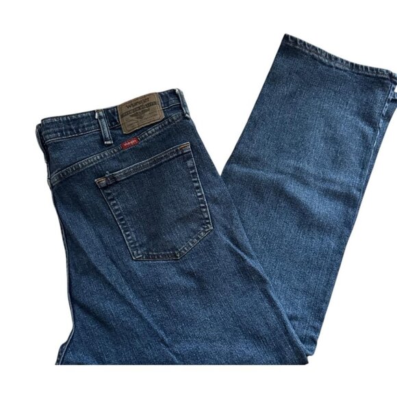 Wrangler Mens Regular Fit Blue Denim Jeans Size 40x30 New w/o tags - Picture 1 of 4